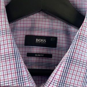 Slim fit shirt, striped size 16 1/2